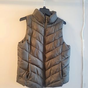 Dark Green sleeveless vest